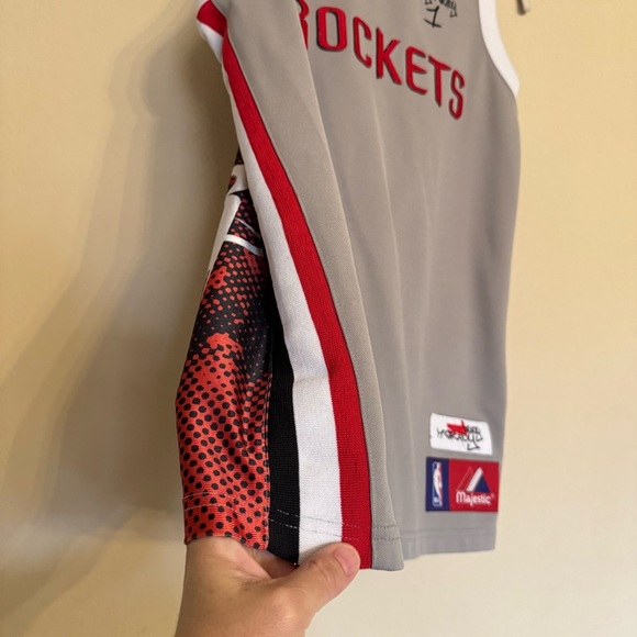 Tracy McGrady Houston Rockets Jersey Youth 14-16 Boys Majestic Vintage NBA T-MAC - Picture 8 of 16